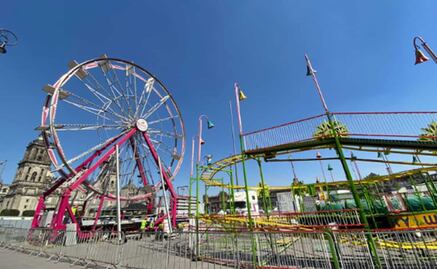 ¡Todos al Zócalo! CDMX alista verbena navideña y juegos mecánicos