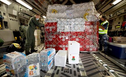 Tonga recibe primera ayuda humanitaria tras erupción volcánica y tsunami