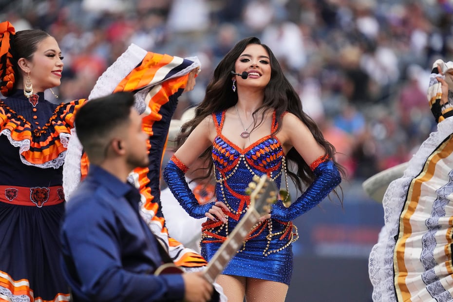 México fue homenajeado en el partido de Bears y Cowboys en la NFL
