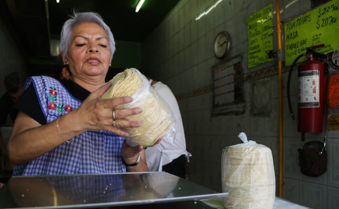 Tortilleria y los precios de la tortilla. Foto: Carlos Mejía/ EL UNIVERSAL 