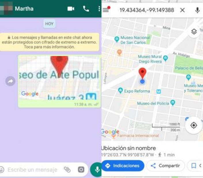 WhatsApp te ayuda a saber la ubicación de tus contactos 