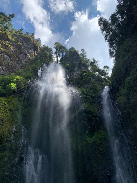 Cascada los Diamantes Edo Méx. Foto: Ayuntamiento de Amecameca