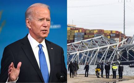 Joe Biden ordena reconstruir puente colapsado en Baltimore y reabrir el puerto