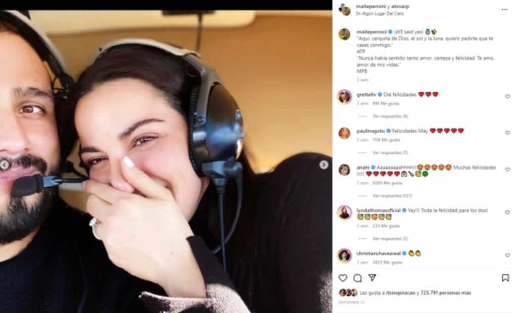 Maite Perroni se casó ¿asistieron los RBD?