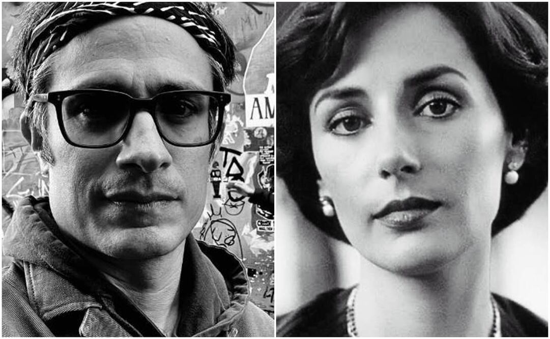 Gael García y Helena Rojo, unidos por el amor a la actuación. Foto: Instagram Gael García.