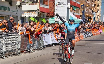 Mexicana Yareli Salazar gana competición europea de ciclismo