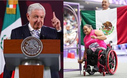 AMLO felicita a deportistas paralímpicos de París 2024: "Un aplauso para ellos" 