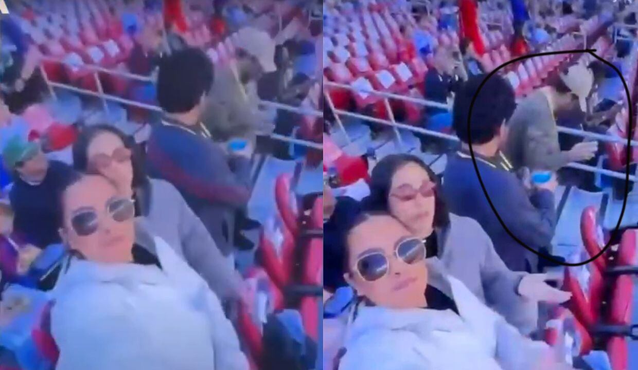 Diputado de Morena, Francisco Vázquez, es exhibido en el Super Bowl LX; video familiar desata polémica. Foto: Captura de pantalla