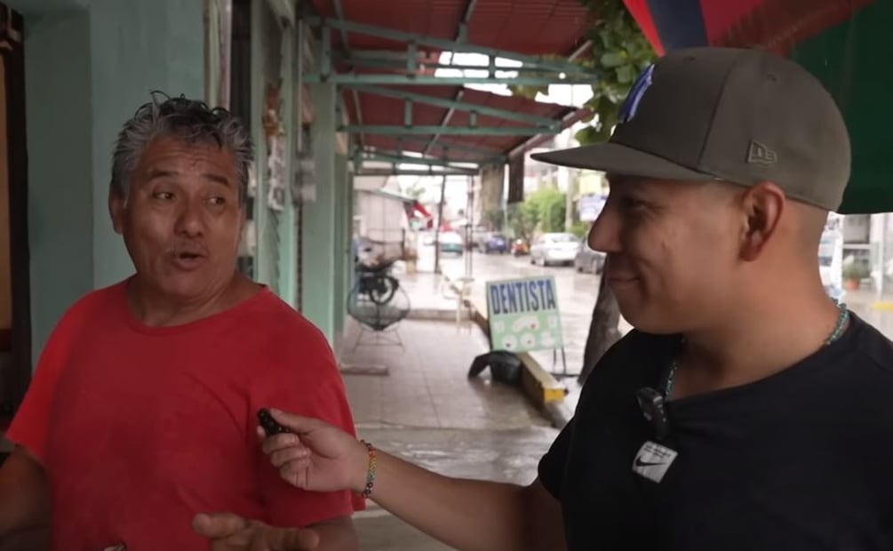 Al llegar a San Marcos, Guerrero, Yulay documentó los testimonios de habitantes que se preparaban ante la inminente llegada del huracán. Foto: Captura de video