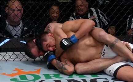 VIDEO: El peleador mexicano Gabriel Benítez es derrotado por sumisión en la UFC 