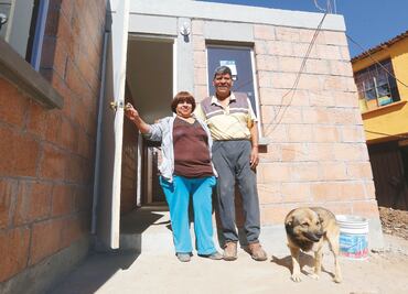 Doña Isela está a punto de recibir su nueva casa
