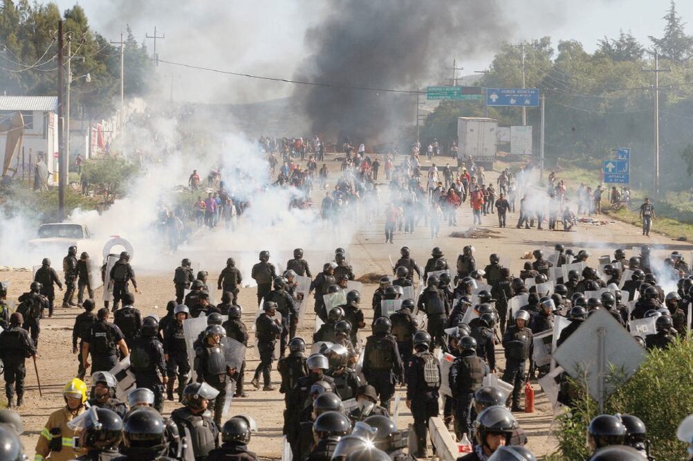 Las autoridades afirman que sobre ejecuciones extrajudiciales, la PGR atrajo la investigación de lo ocurrido en Nochixtlán (ARCHIVO EL UNIVERSAL)