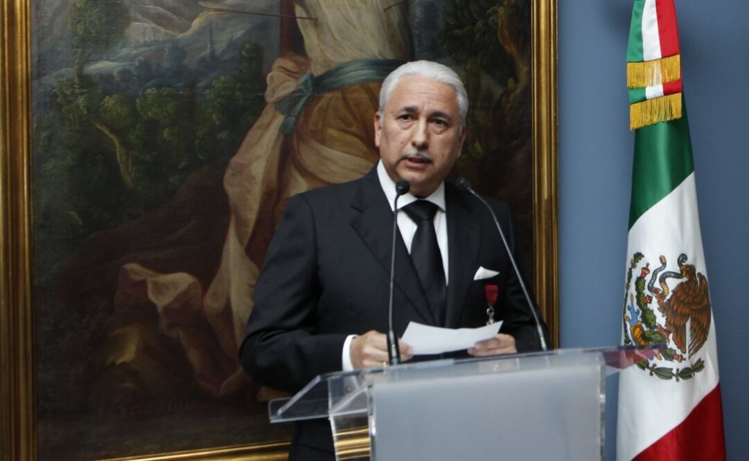 Urreta Ortega reiteró su compromiso de trabajar en favor de la Marina Mercante Mexicana y los puertos mexicanos. Fuente: Cameintram/Especial