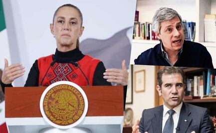 Sheinbaum desaira propuestas a reforma electoral de Lorenzo Córdova y Claudio X. González; descarta reunirse con oposición