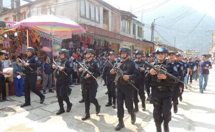 Más de mil policías comunitarios mantiene el orden en Zongolica