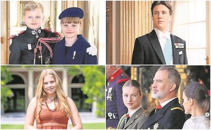 Los adolescentes que algún día serán monarcas