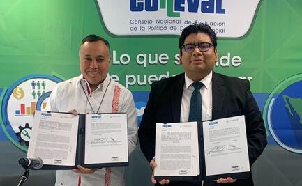 Coneval y Conasami firman convenio para monitorear indicadores de pobreza