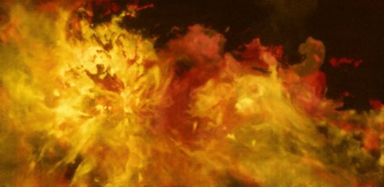 ¿Fuego en Orión? Observatorio capta foto de la Nebulosa de Flama