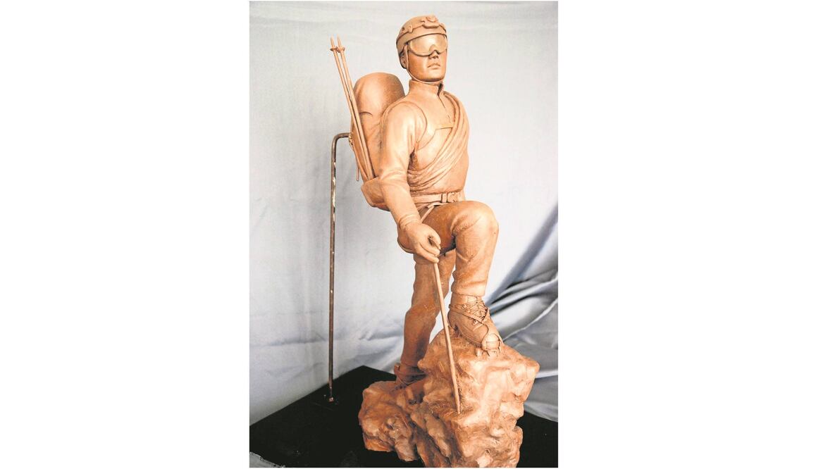 Monumento. La obra estará elaborada en bronce, medirá 3 metros de altura y pesará, aproximadamente, 750 kilogramos (ÉDGAR ÁVILA. EL UNIVERSAL)