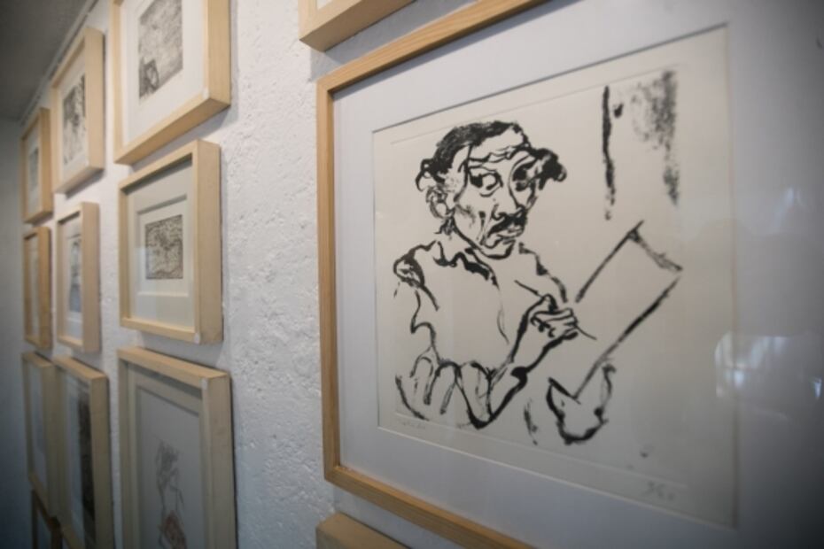Gráfica de Francisco Toledo, en la Galería Juan Martín