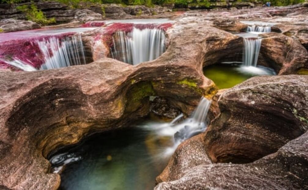 Caño Cristales, el río de colores que perteneció a las FARC