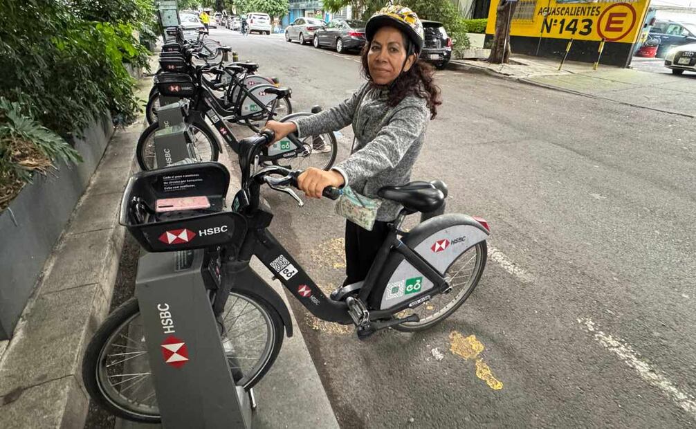 ECOBICI se encuentra preparado para la temporada de lluvias. Foto: Especial.