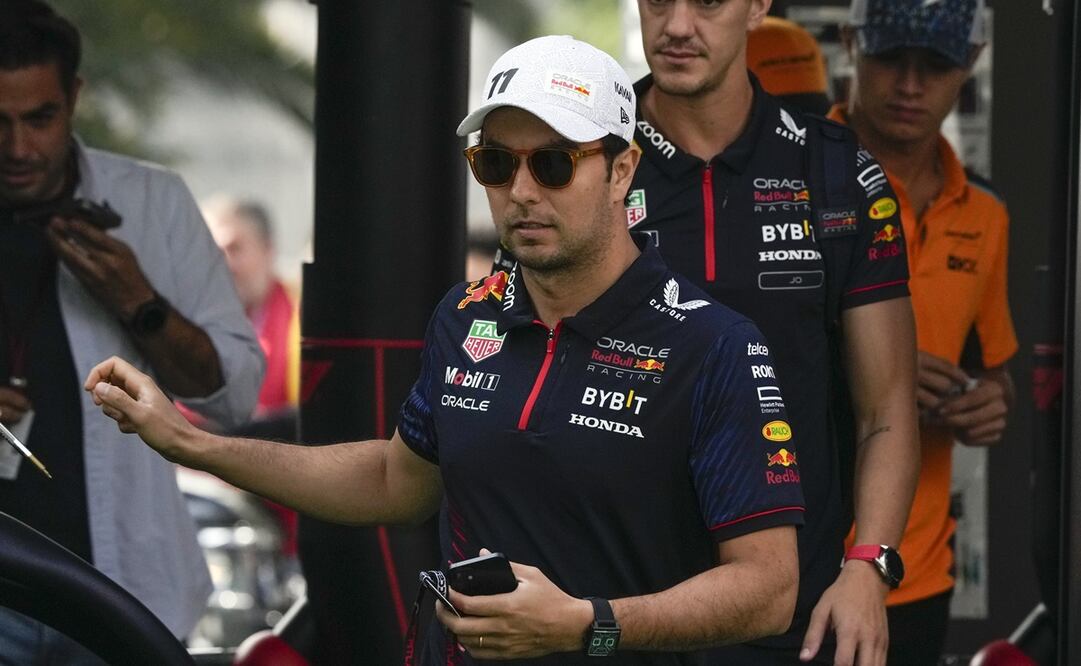 Red Bull ya decidió el futuro de Checo Pérez, se queda en la escudería FOTO: AP