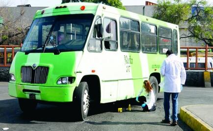 Microbús arrolla a adulto mayor en Boulevard Puerto Aéreo 
