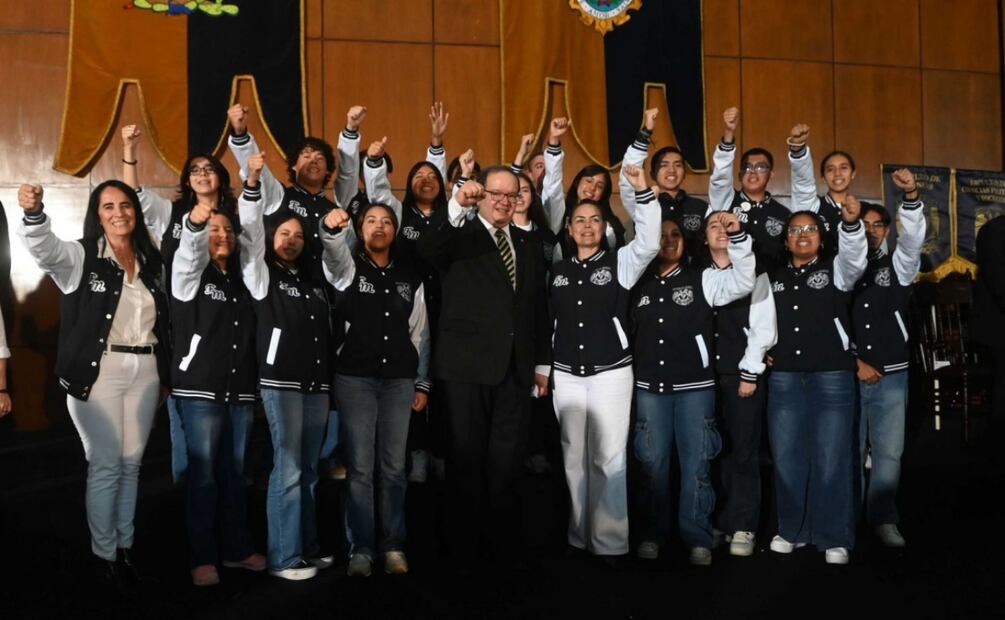 Rector Leonardo Lomelí da la bienvenida a 85 mil nuevos alumnos a la UNAM (22/08/2025). Foto: Especial