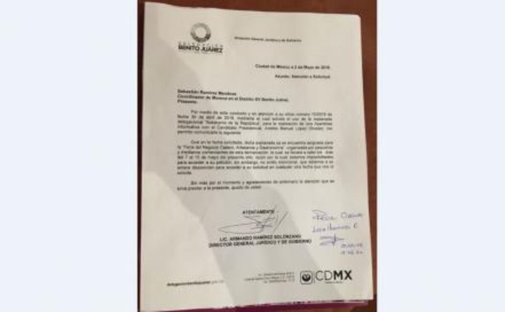 Justifica BJ negativa de permiso a AMLO