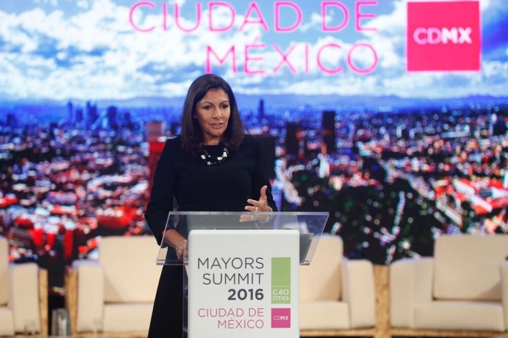 Anne Hidalgo informó que las 12 ciudades más influyentes de este grupo firmaron un acuerdo para evitar que en los próximos cuatro años la temperatura del mundo no supere 1.5 grados centígrados. Foto: Luis Cortés/EL UNIVERSAL