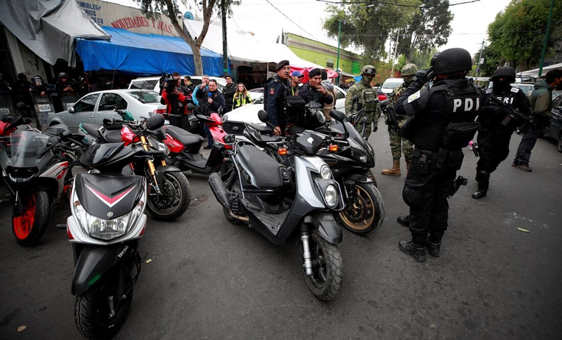 El operativo en Tepito se realizó el 22 de octubre. Foto: Reuters