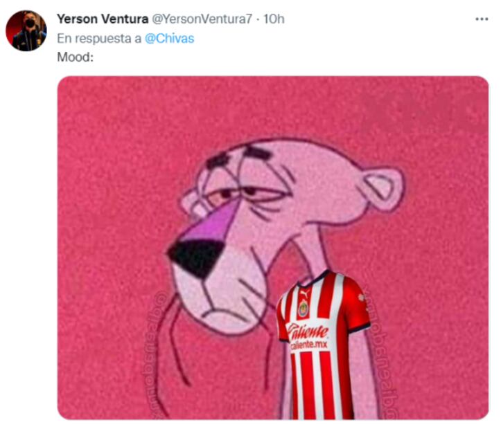 Chivas fue víctima de memes tras ser goleados por Tigres