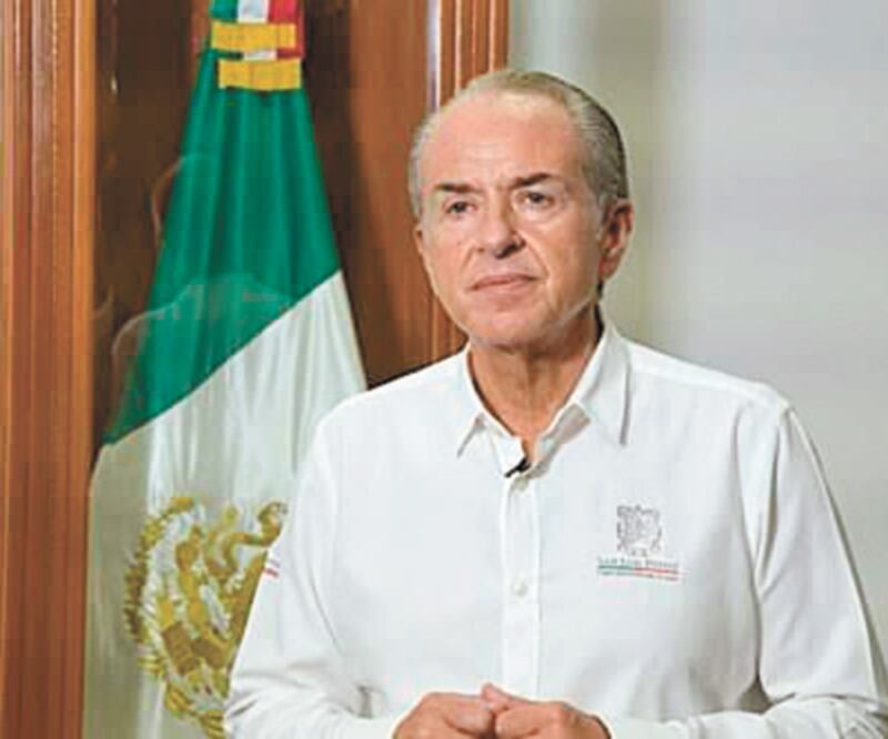 Juan Manuel Carreras López; gobernador de San Luis Potosí y Presidente de la Conago. Foto: ESPECIAL