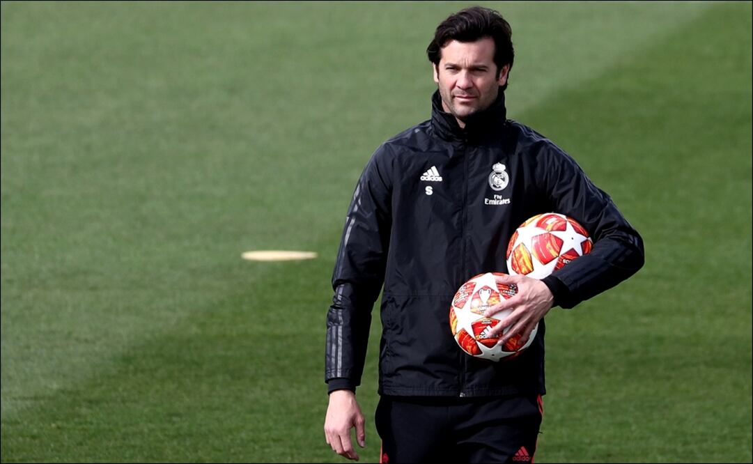 Santiago Solari, técnico del Real Madrid. Foto: Reuters