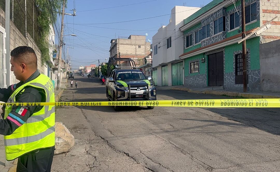 Balean vivienda y dejan hielera con restos humanos en ciudad de Puebla. Foto: Especial