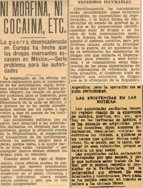 The time when drugs were legal in Mexico