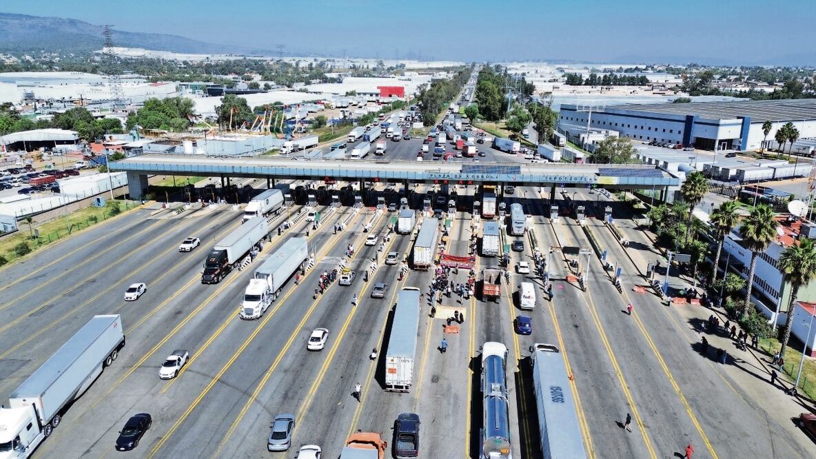 Los municipios por donde pasa la México-Querétaro suman 629 denuncias por robo a transporte de carga. Foto: Arturo Contreras / EL UNIVERSAL