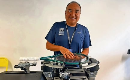 Alfredo Olivares comparte recuerdos con Rafael Nadal y Alexander Zverev; el encordador suma grandes experiencias 