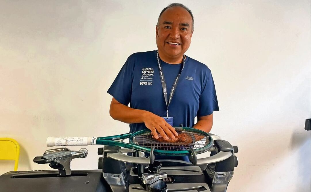 Rafael Nadal y Alexander Zverev lo ubican muy bien. Foto: Miguel Flores Pineda / EL UNIVERSAL