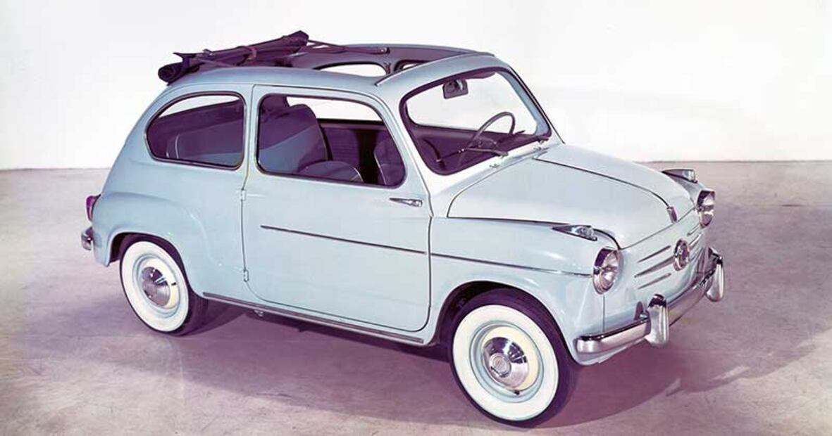 Este es un Topolino de 1957.