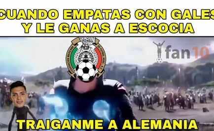 Los memes de la despedida de México ante Escocia