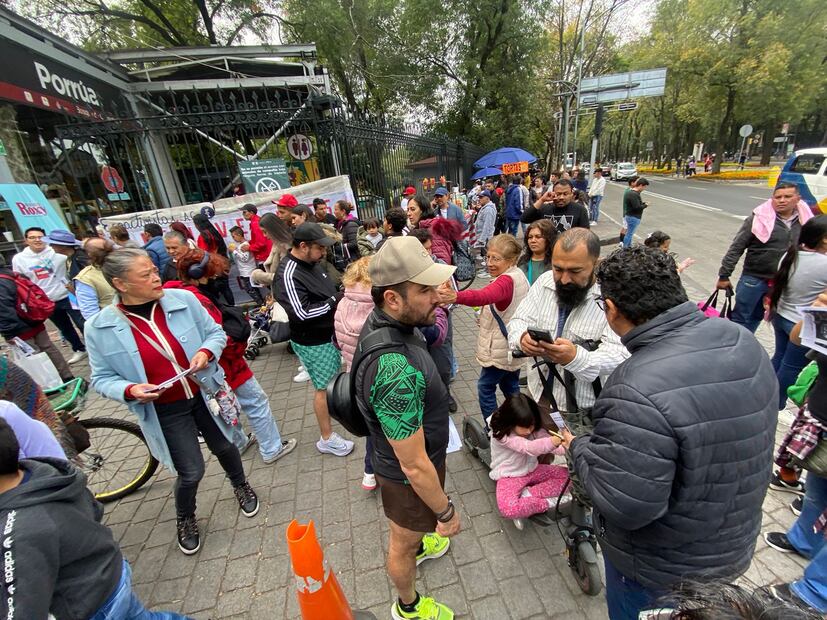 Prefieren desacatar la ley y no entregar predio en Chapultepec, 27 de octubre de 2024. Foto: Alberto Acosta. El Universal