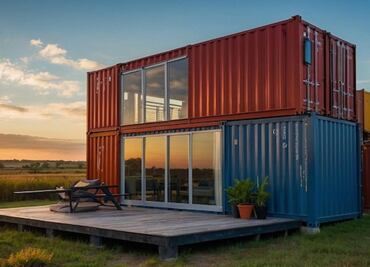 Estas son las ventajas de las casas de contenedores marítimos
