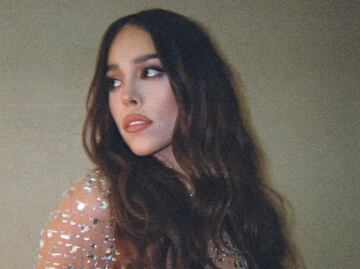 El look dark de Danna Paola con el que incendió Instagram