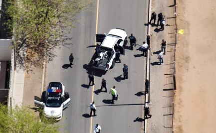 Arrestan a dos hombres por herir con arma de fuego a una persona en Sonora; intento de huida termina en persecución