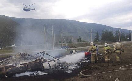 Helicóptero ruso se estrella en Siberia y deja 6 muertos y 7 heridos