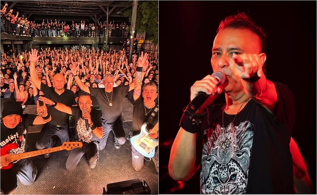 Coda, la banda de metal de la que es líder Xava Drago.
Foto: Instagram, vía @codamxoficial