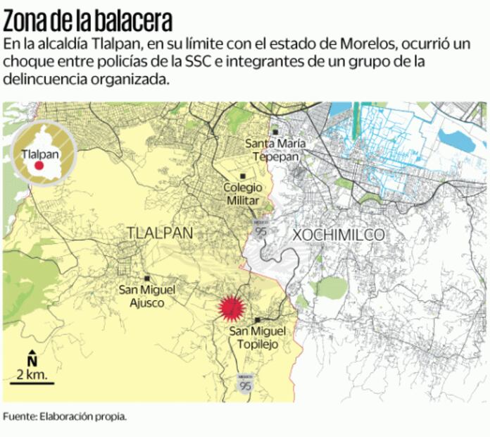 Paso a paso: Así fue la balacera en Topilejo que paralizó la México-Cuernavaca