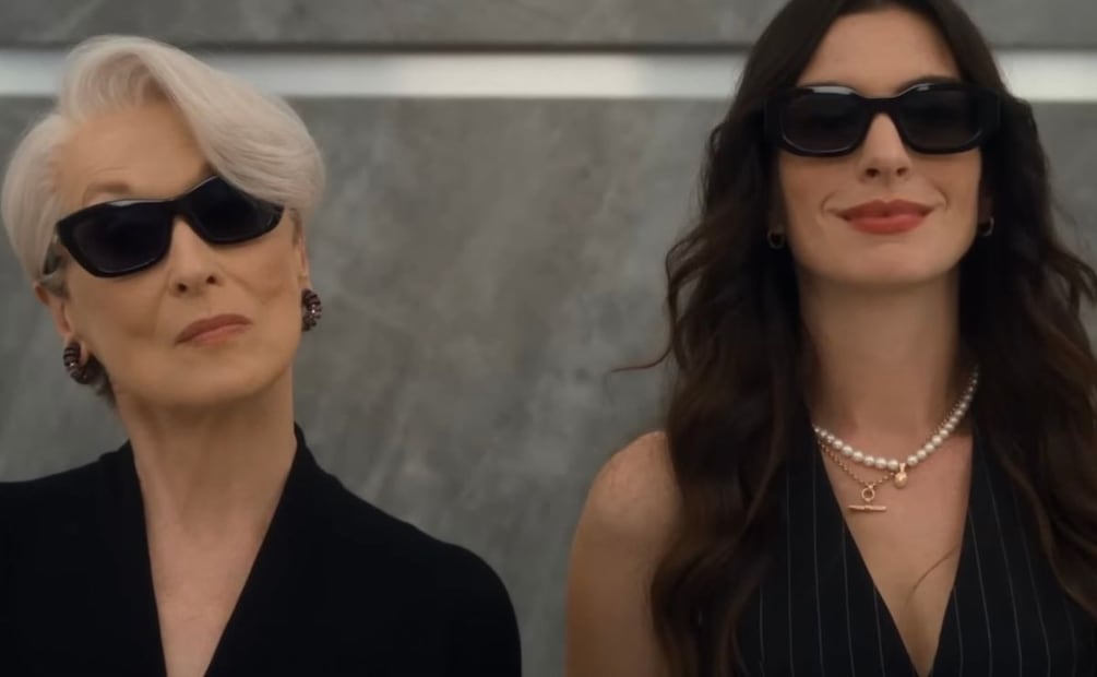 Miranda Priestly y Andy Sachs vuelven a compartir plano y poder en "El diablo viste a la moda 2". Foto: YouTube: 20th Century Studios